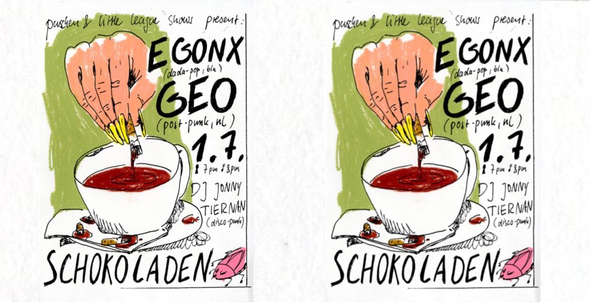 Tickets GEO + EGONX, post-punk, nl X dada-pop/art-punk, bln in Berlin