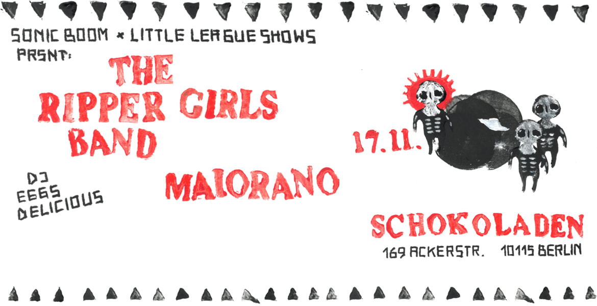 Tickets The Ripper Girls Band + Maiorano, psych garage groove X italo indie garage soul in Berlin
