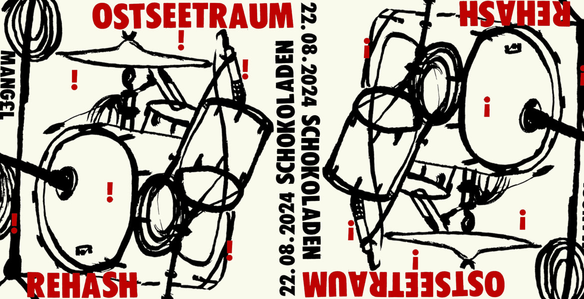 Tickets REHASH (post-punk/wave, bel), & OSTSEETRAUM (minimal wave, bln) in Berlin