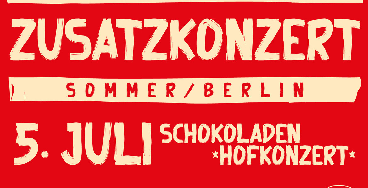 Tickets Acht Eimer Hühnerherzen, plus Support in Berlin
