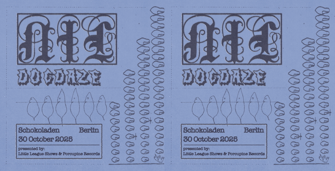 Tickets NIL (indie/shoegaze, le), & DOGDAZE (shoegaze/post-punk, bln) in Berlin