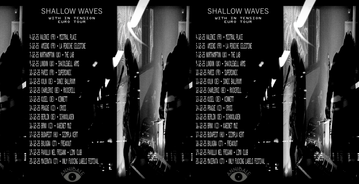 Tickets SHALLOW WAVES, (post-punk/industrial/noise, toronto/can) + tba in Berlin