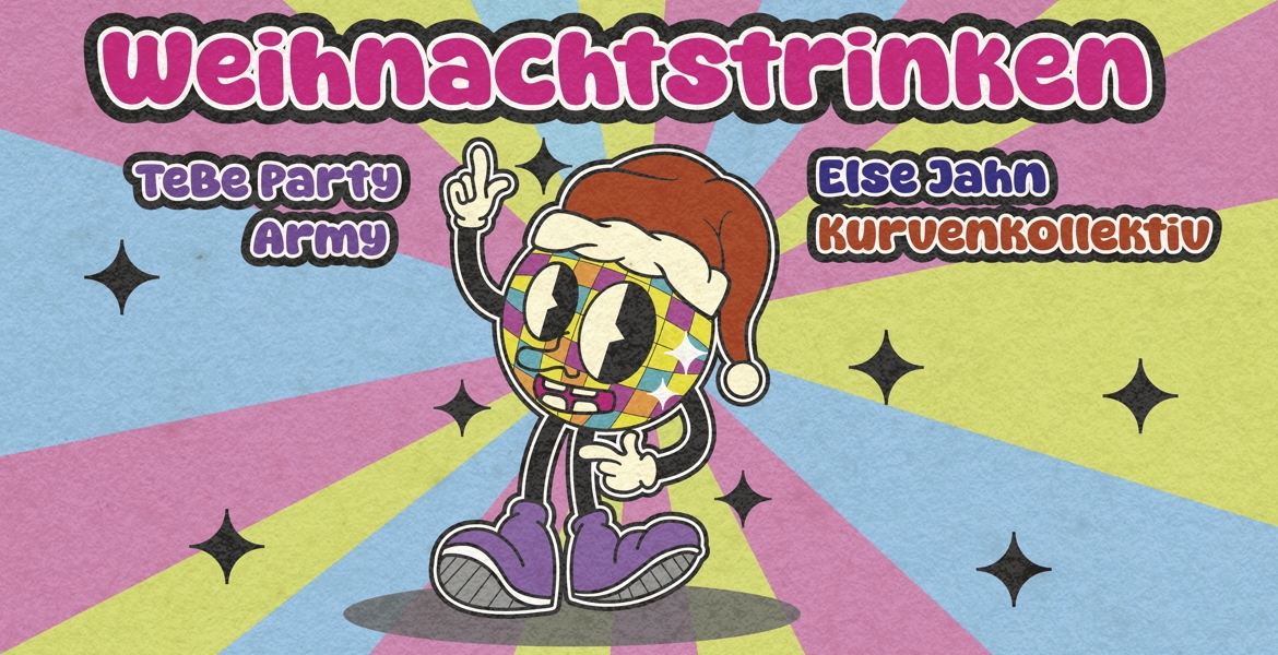 Tickets CRUOR HILLA + POMMES ODER PIZZA live!, Weihnachtstrinken mit der Tebe Party Army! in Berlin